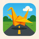 icon_education_road_origami icon preview