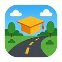 icon_education_road_rounded icon preview