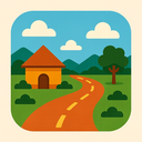 icon_education_road_tribal icon preview