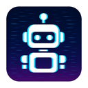 icon_education_robot_digital_glitch icon preview
