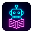 icon_education_robot_neon icon preview