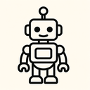 icon_education_robot_outline icon preview