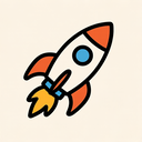 icon_education_rocket_asymmetrical icon preview
