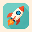 icon_education_rocket_flat_pastel icon preview