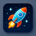 icon_education_rocket_glow_effect icon preview