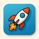 icon_education_rocket_iconic icon preview