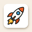 icon_education_rocket_minimalist icon preview
