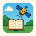 icon_education_satellite_cartoon icon preview