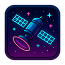 icon_education_satellite_cyberpunk icon preview