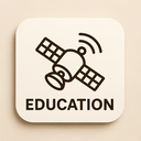 icon_education_satellite_elegant icon preview