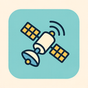 icon_education_satellite_flat_pastel icon preview