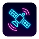 icon_education_satellite_neon icon preview