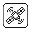 icon_education_satellite_outline icon preview