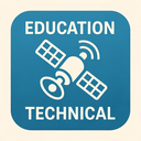 icon_education_satellite_technical icon preview