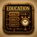 icon_education_server_steampunk icon preview