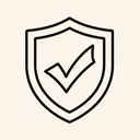 icon_education_shield_line_art icon preview