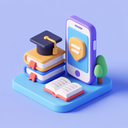 icon_education_smartphone_3d_isometric icon preview
