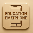 icon_education_smartphone_embossed icon preview