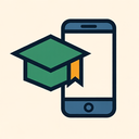 icon_education_smartphone_geometric icon preview