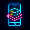 icon_education_smartphone_neon icon preview