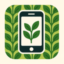 icon_education_smartphone_organic_pattern icon preview
