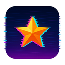 icon_education_star_digital_glitch icon preview