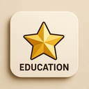 icon_education_star_elegant icon preview