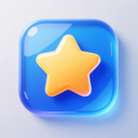 icon_education_star_glassy icon preview