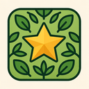 icon_education_star_organic_pattern icon preview