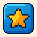 icon_education_star_pixel_art icon preview