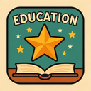 icon_education_star_retro icon preview