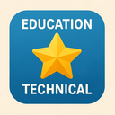 icon_education_star_technical icon preview