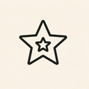 icon_education_star_thin icon preview
