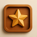 icon_education_star_wooden icon preview