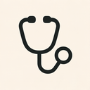 icon_education_stethoscope_asymmetrical icon preview