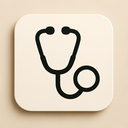 icon_education_stethoscope_elegant icon preview