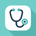 icon_education_stethoscope_flat_design icon preview