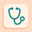 icon_education_stethoscope_flat_pastel icon preview