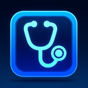 icon_education_stethoscope_futuristic icon preview