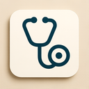 icon_education_stethoscope_origami icon preview