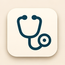 icon_education_stethoscope_rounded icon preview