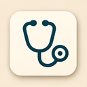 icon_education_stethoscope_vector icon preview