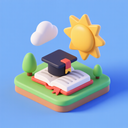 icon_education_sun_3d_isometric icon preview