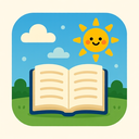 icon_education_sun_cartoon icon preview