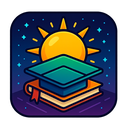icon_education_sun_cyberpunk icon preview