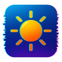 icon_education_sun_digital_glitch icon preview