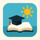 icon_education_sun_flat_design icon preview