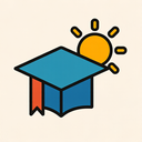 icon_education_sun_geometric icon preview