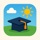 icon_education_sun_rounded icon preview