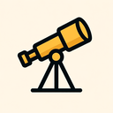 icon_education_telescope_asymmetrical icon preview